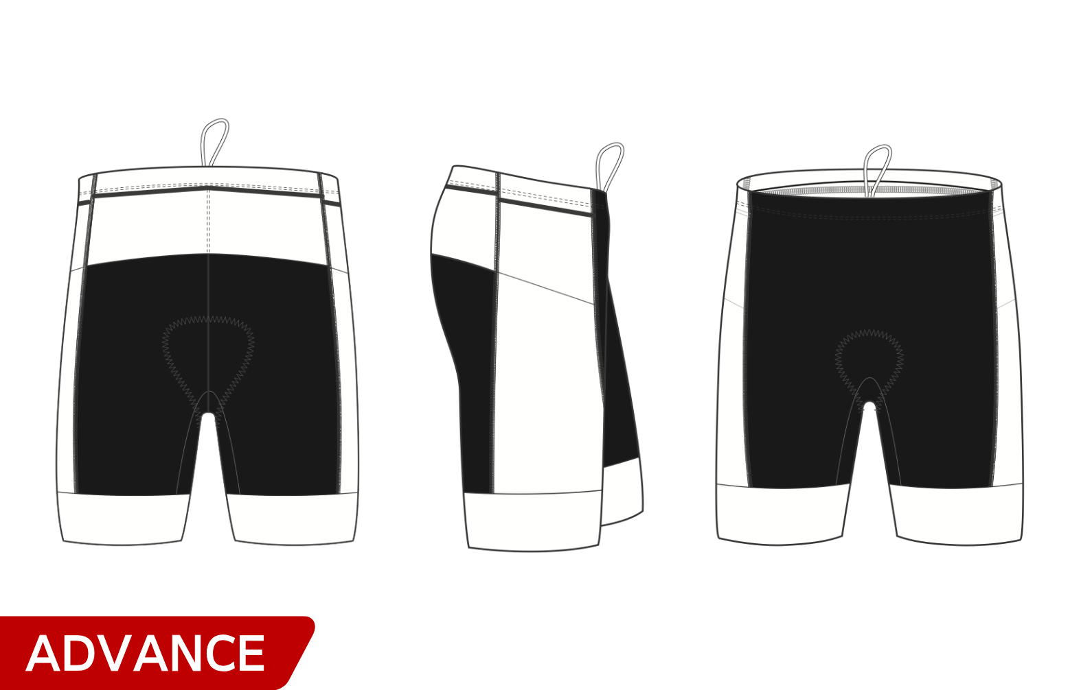 オリジナル作成　アドバンス トライショーツ