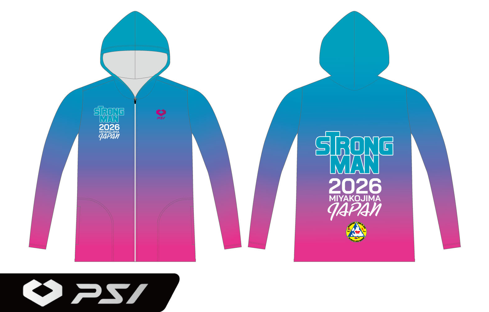STRONGMAN2026 メッシュフーディー A　-by PSI-