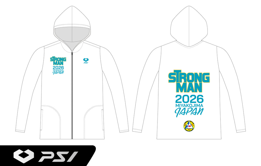STRONGMAN2026 メッシュフーディー B　-by PSI-